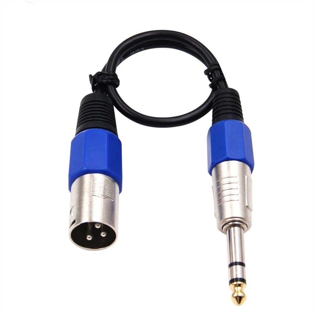 XLR Jack Male XLR Cable 0.3m XLR Balance Wire XLR 3Pin Male Cord  For  Speakers