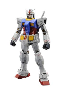 BANDAI SPIRITS MG Мобильный Доспех Гандам Масштаб Пластиковая Модель RX-78-2 Вер.3.0 1/100 Предварительно Окрашенная