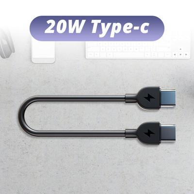 Кабель USB C - USB C Брелок Кабель для зарядки Type C 60 Вт Кабель для быстрой зарядки для iPhone 15/16 Samsung S24 Note 20 iPad Pro