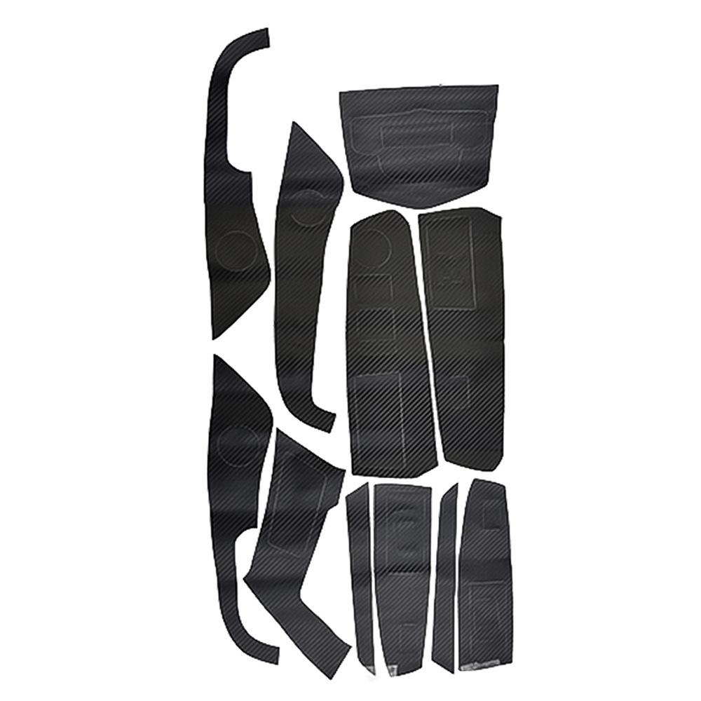 Комплект наклеек на панель приборов для Chevrolet Cruze 09-15, под карбон