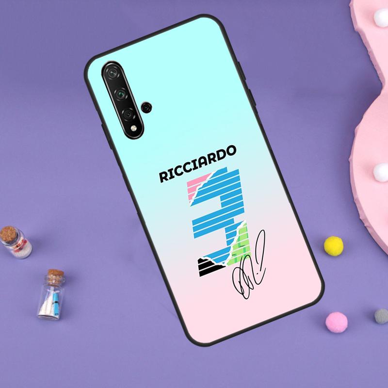 Чехол Daniel Ricciardo F1 Formula 1 Funda для Huawei Nova Y91 Y90 Y70 Y60 Y61 9 10 SE 11i 8i 7i 3i 5T P30 P40 Lite P60 Pro