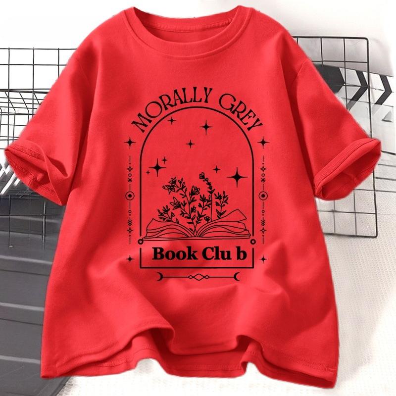 Книжная футболка Fourth Wings Книжный клуб Футболка Книголюб Футболка Booktok для Читателя Одежда Хлопок Короткий рукав Унисекс Уличная одежда