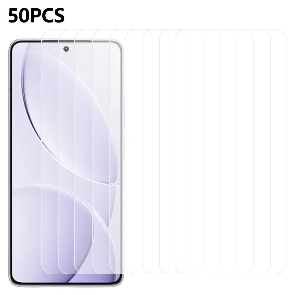 50 шт. Для Xiaomi Redmi K80 5G/K80 Pro 5G Защитная пленка на экран Полный клей Закаленное стекло Прозрачная пленка для экрана