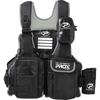 ProX ProX Floating Game Vest PX399 Adult Free Black X Gray No Supporters