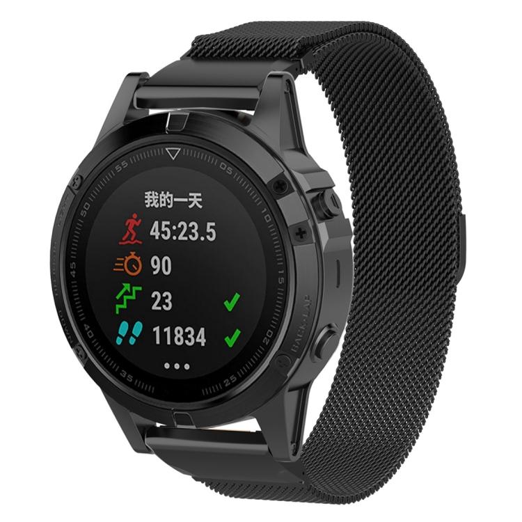 Для Garmin Fenix 6S Миланский ремешок для часов