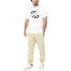 Nike T Shirts Men's White Crew Neck Moderate Straight Fit DR7816-100