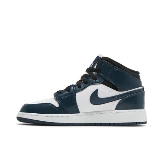 Air Jordan 1 Mid GS Armory Navy 554725-411