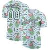 Flamingo Graphic 3D Print Customized Name Jersey Men's T-shirt  Short Sleeve Gym Sport Fitness Hawaiian Style Tees