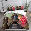 3D HELLDIVERS 2 Printed Bed Set Duvet Cover Pillowcase Bedding Set Bed Linen Sheet Quilt Cover Full Queen King Size