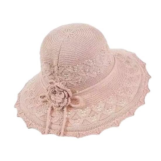 Женская широкополая соломенная шляпа, летняя пляжная шляпа от солнца, складная женская плетеная шляпа для путешествий на свежем воздухе, отпуска