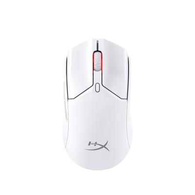 HYPERX Беспроводная игровая мышь Pulsefire Haste 2 Mini для компактного и легкого двойного беспроводного подключения с длительным временем работы от батареи, белая, для ПК, (59г), (Bluetooth/2.4 ГГц),