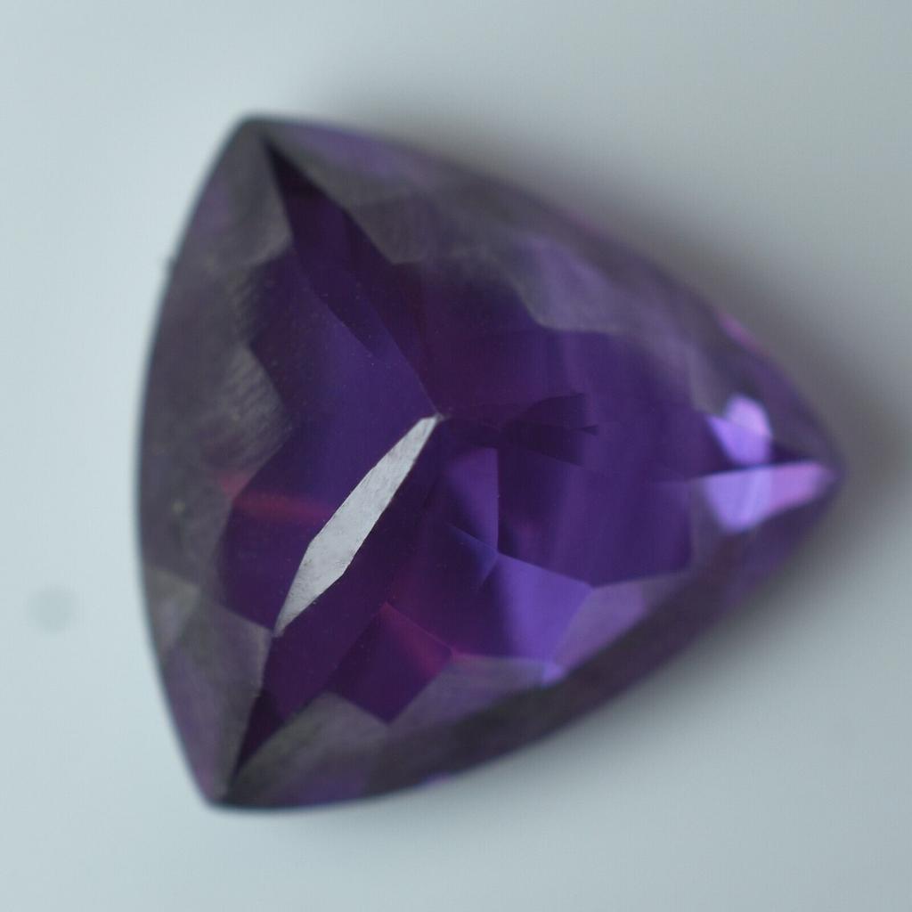 Natural Color Change Alexandrite 13.15 Ct Trillion Certified Beautiful Gemstone