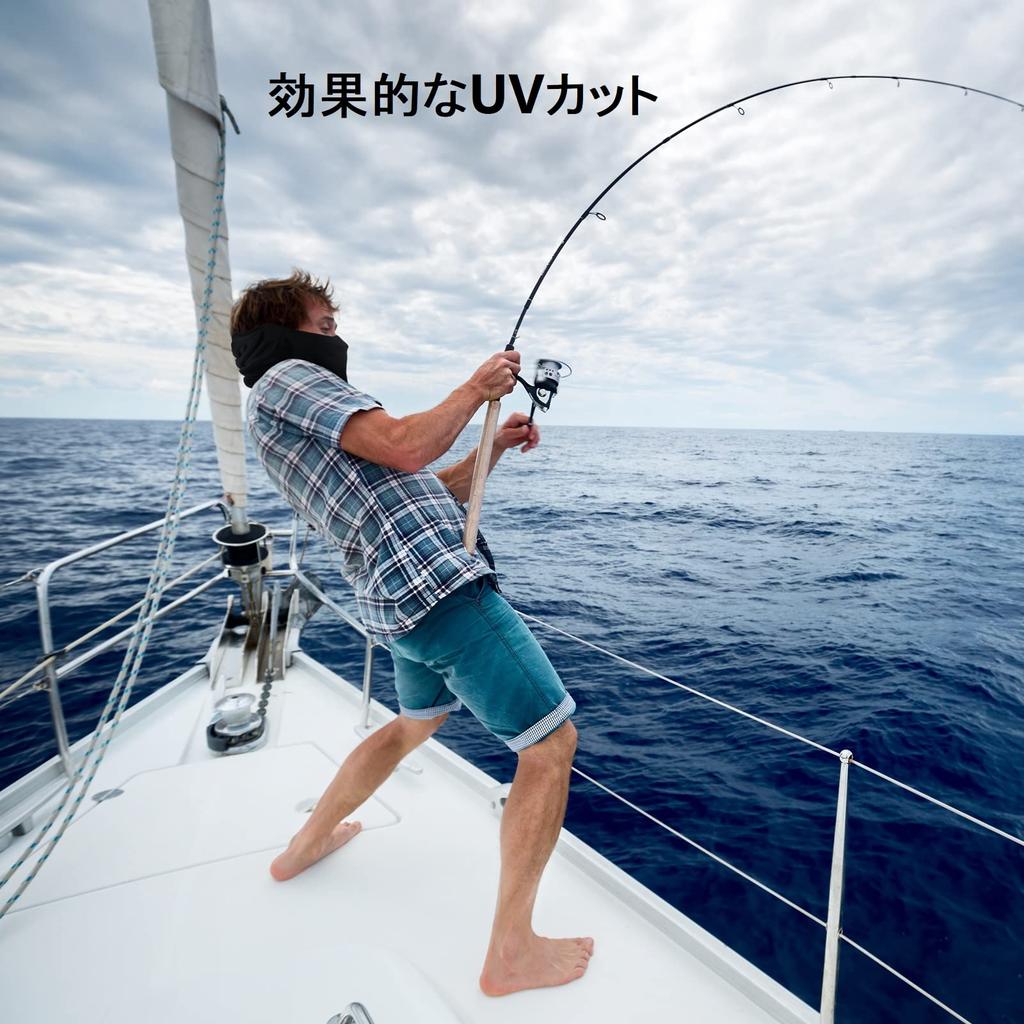 Fuinloth Балаклава для лица на зиму и лето от солнца и УФ-излучения для и Черная маска/маска для использования, Охлаждающая, Защита, Защита, Мотоциклы, Лыжи, Сноуборд,