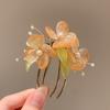 Flower Chinese Style Hair Stick Hair Comb Hanfu Hairpin Classical   Hanfu Accessories