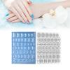 Creative Nail Art Silicone Mould for Easy Pattern and Designs Creation Soft Materials Fit Various Nail Shapes and Lengths