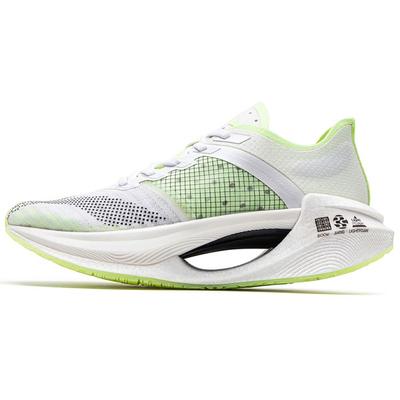 Кроссовки Li Ning Absolute Shadow Essential Cushioning Rebound, дышащие, легкие, с низким верхом, женские, белые, зеленые ARHQ258-3