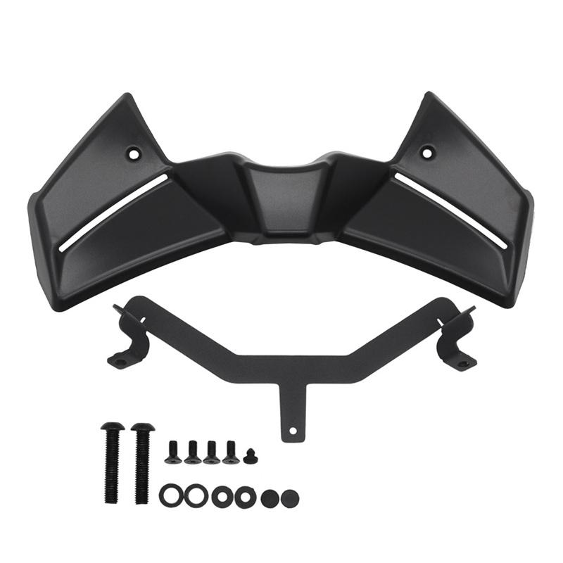 Для Yamaha Mt-09 Mt 09 Mt09 2024 2025 Мотоцикла Комплект Переднего Спойлера Downforce Naked Передние Спойлеры Крылышко Аэродинамическое Крыло