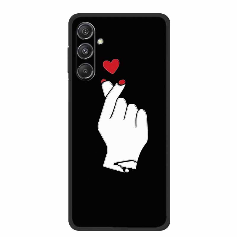 3D Emboss Case For Samsung Galaxy A16 5G Phone Case Coque Flowers Soft Silicone Back Cover For Samsung A56 A36 M16 F16 A26 Case