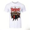 Slipknot метал-группа ретро 3D мужская и женская футболка уличная Харадзюку американская с коротким рукавом круглый вырез летняя мужская одежда