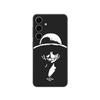 Samsung Galaxy S24 FE Monkey D Case. Luffy Black and White Maniacase