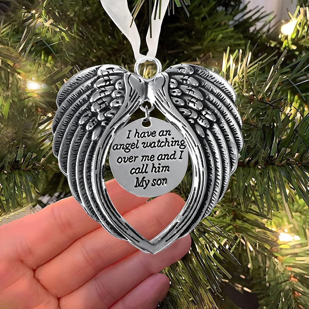 Сердце Красивые Фигурные Крылья Ангела Мемориальное Украшение Для Памяти Близких