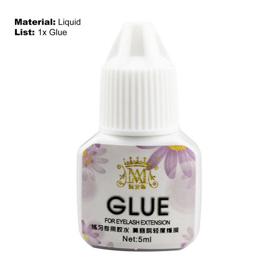 5ML Useful Quick Dry Portable False Eyelashes Glue Eyelash Extension Practice for Household