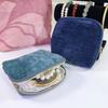 Multi-Layered Flannel Jewelry Zipper Bag Velvet Cloth Jewelry Organizer Bracelet
