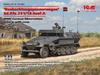 ICM German Armored Observation Vehicle with Crew Plastic Model Kit 35105 1/35 Sd.Kfz.251/18 Ausf.A