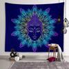 Гобелен в стиле бохо, мистика, красочный креативный дизайн, узор, гобелен, украшение для гостиной, спальни, фон, ткань, тапиз