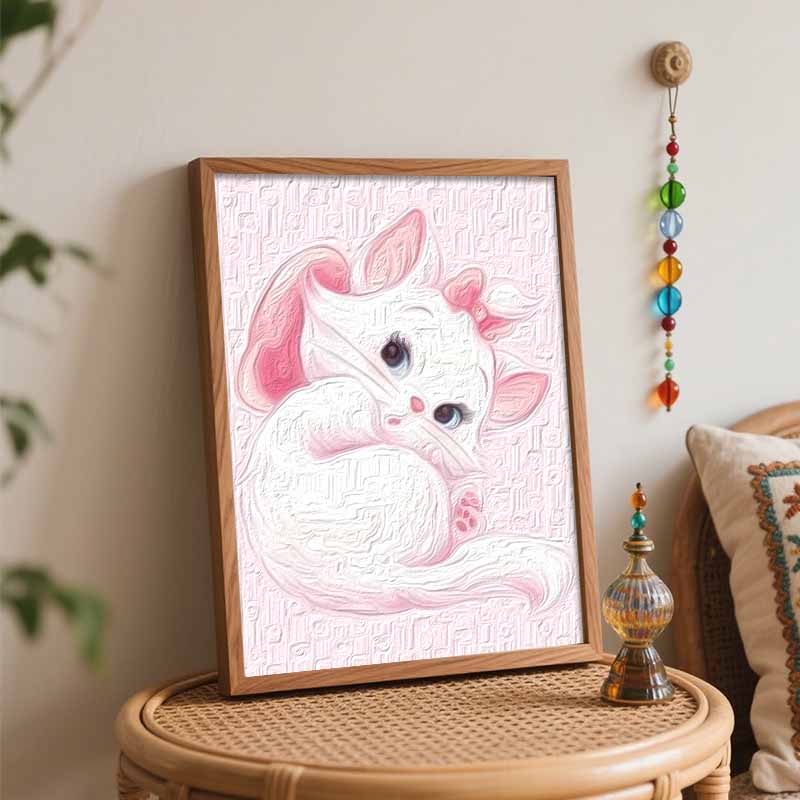 Disney Мари Кошка цифровая масляная живопись искусство ручная работа DIY подарок украшение дома