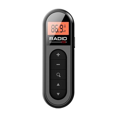 Цифровое портативное FM-радио Astravox с высокой громкостью и зарядкой, дизайн с зажимом и зарядным кабелем, идеально подходит для экстренных ситуаций на открытом воздухе, DSP,