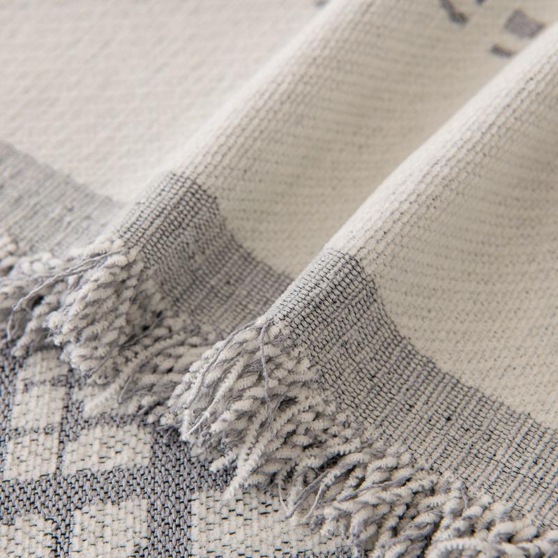 Чехол для дивана в клетку с геометрическим рисунком, тканевый всесезонный универсальный чехол для дивана с полным покрытием