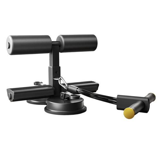 Sit Up Bar с мощными присосками, эспандер, регулируемый напольный держатель для скручиваний, удобный для использования на полу, вспомогательное устройство для скручиваний