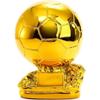 European Football Golden Ball Trophy Souvenir Soccer Spherical Champion Player Competition Award Fans Gift Football Cup Golden