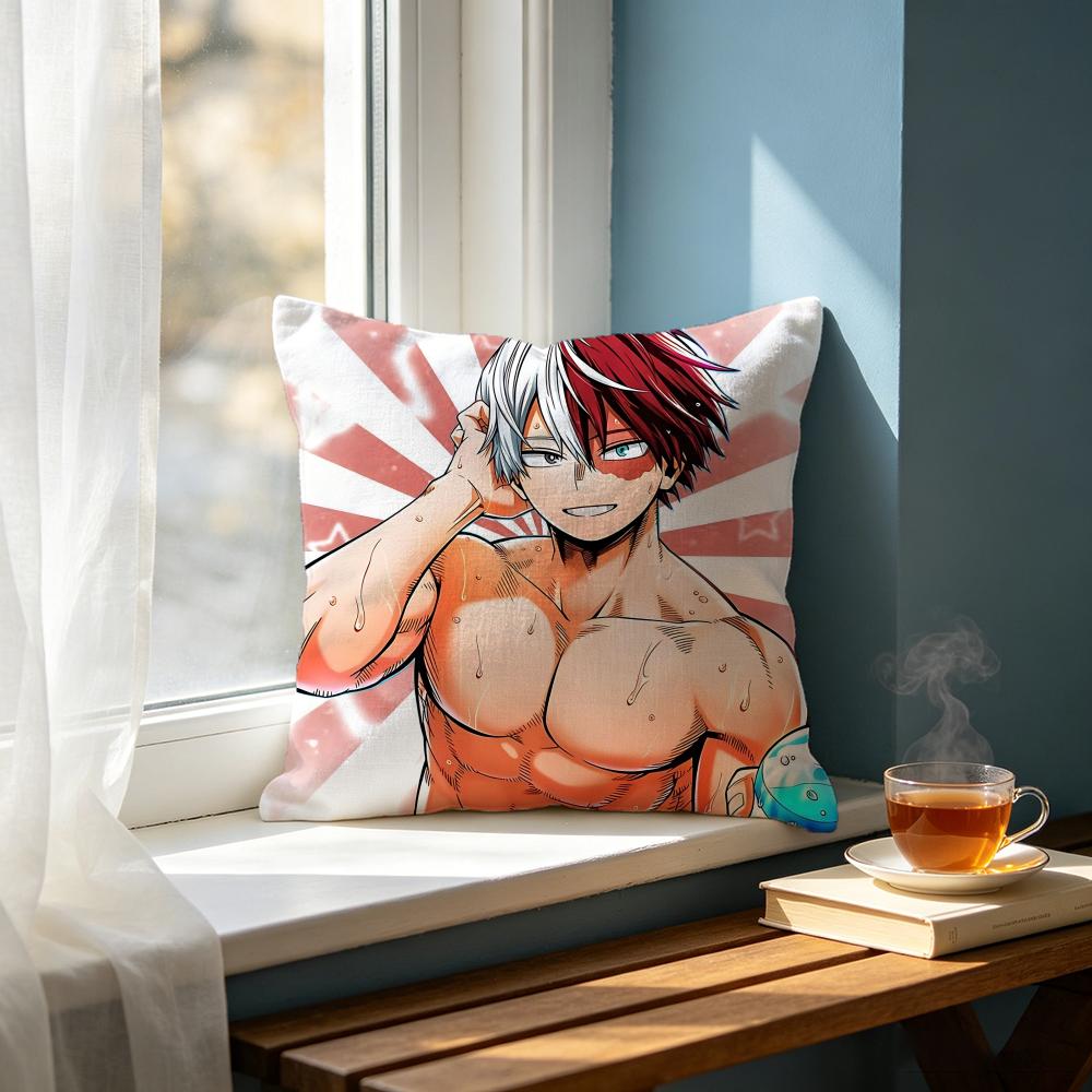 Anime SShoto Todorokied Cushion Cover Cushion Cover Set Pcs x x x Pillowcase Decorative Sofa Home Decor