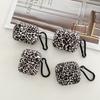 Internet celebrity ins leopard print earphone case for AirPods 1 protective case silicone soft case Apple earphone case batch