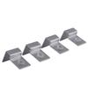 4PCS/Set Stainless Steel Aquarium Fish Tank Glass Cover Clip Support Holder(12mm)
