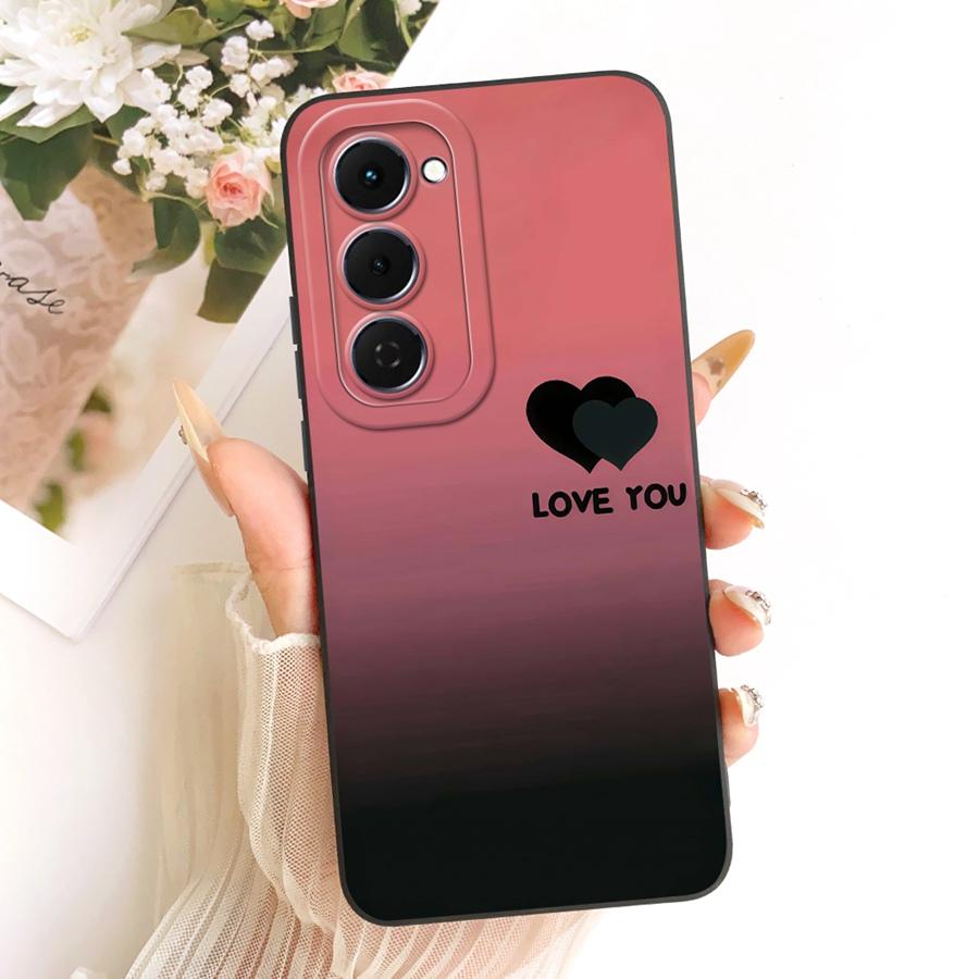 Чехол для Tecno Spark 40 Pro Plus Модный Цветок Мягкий Силикон Защитная Крышка для Линзы Для Tecno Spark 40Pro 40C Spark 40Pro+ Чехол