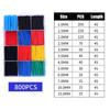 Heat Shrink Tube Set For Wire Cable Insulation Protection Assorted Colors And Black Sizes With Storage Box Diy Electrical Repair