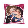 Подушка с подогревом Kiss Heated Rivalry Наволочка Полиэстер Чехол для подушки Декор Чехол для декоративной подушки Hollanov Спальня На молнии 40*40см