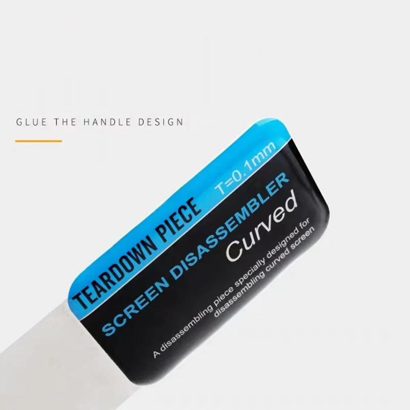 1-5 шт. 0,1 мм Планшет Мобильный телефон Изогнутый ЖК-экран Спуджер Инструменты для вскрытия и поддевания Ультратонкий Гибкий Металлический