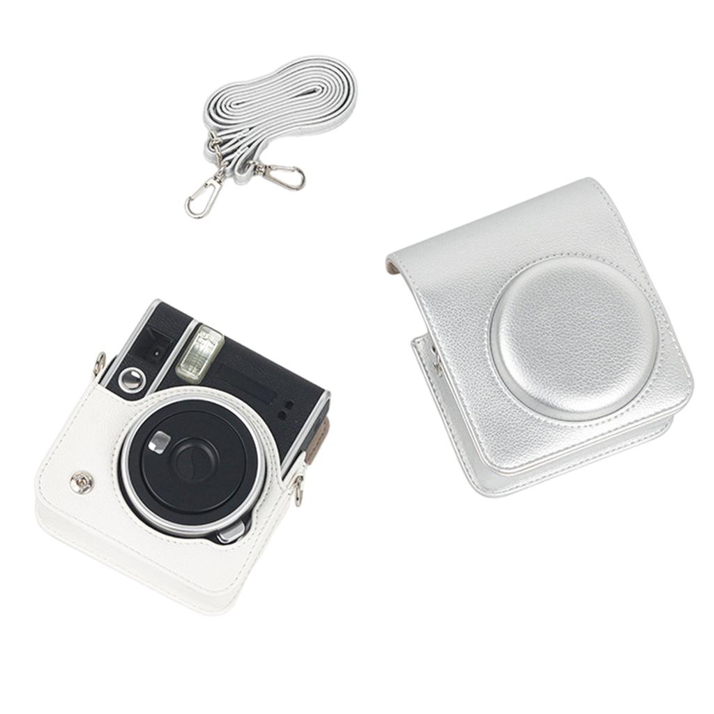 Сумка для фотоаппарата из искусственной кожи с регулируемым ремнем, сумка через плечо с защитой от царапин для 40