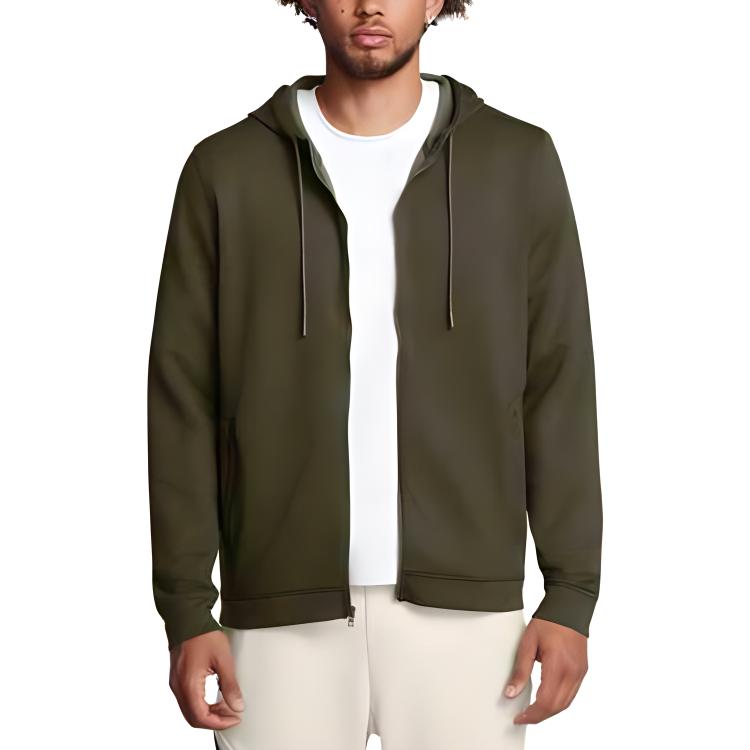 Under Armour Куртка мужская Meridian Cold Weather Solid Color Comfortable, темно-зеленая 1387907-390