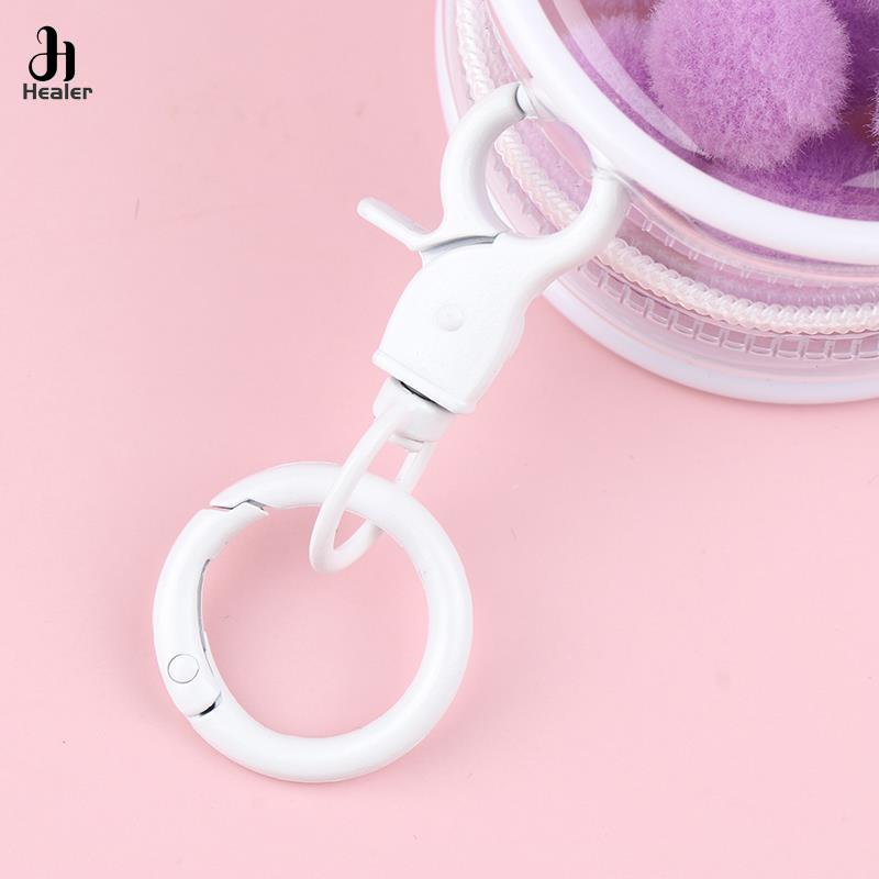 Органайзер для ювелирных изделий, прозрачная коробка для хранения, загадочная коробка, брелок для ключей, чехол для хранения, утолщенный кошелек, милая сумка для куклы, организация