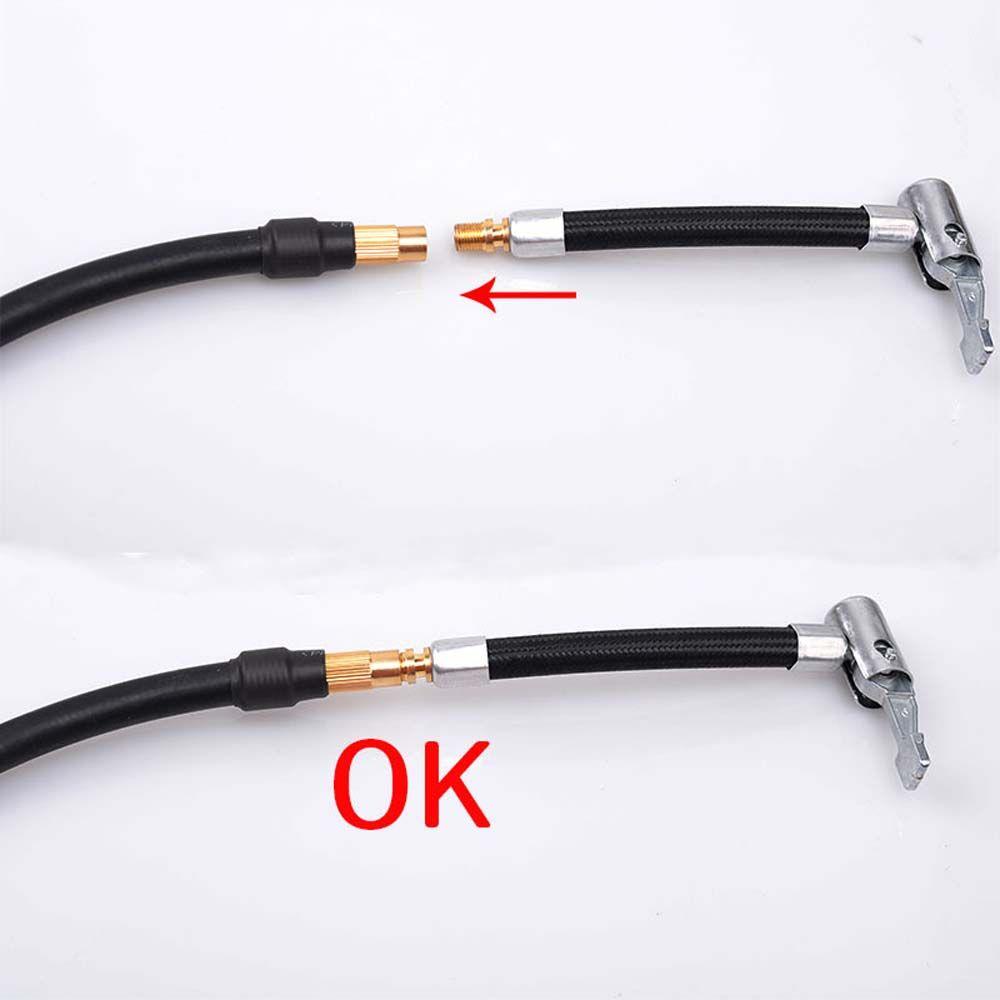 tube Locking Air Chuck Inflator Tube Connection Inflatable Tube Hose Car Tire Air Inflator Hose