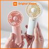 Xiaomi Летний Милый Вентилятор Портативный Ручной Легкий Удобный Карманный Малошумный Маленький Электрический Студенческий Для Спорта
