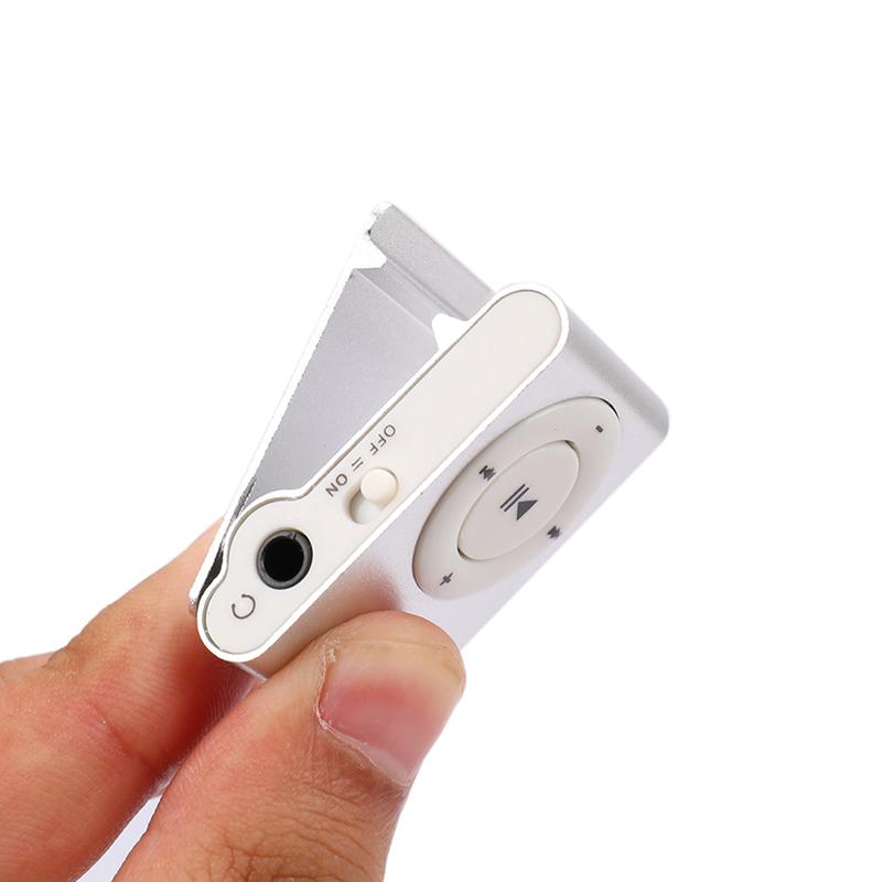Usb Мини Портативный MP3 Музыкальный Плеер Клип Поддержка 32 ГБ Micro TF Карты Наушники