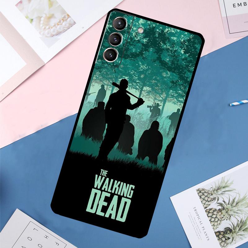 Negan The Walking Dead Case For Samsung Galaxy S25 Ultra S21 S22 S24 S23 Ultra S9 S10 Plus S21 FE S25 FE Back Cover