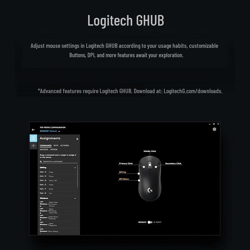 Logitech G PRO X SUPERLIGHT 2 Wireless Gaming Mouse
