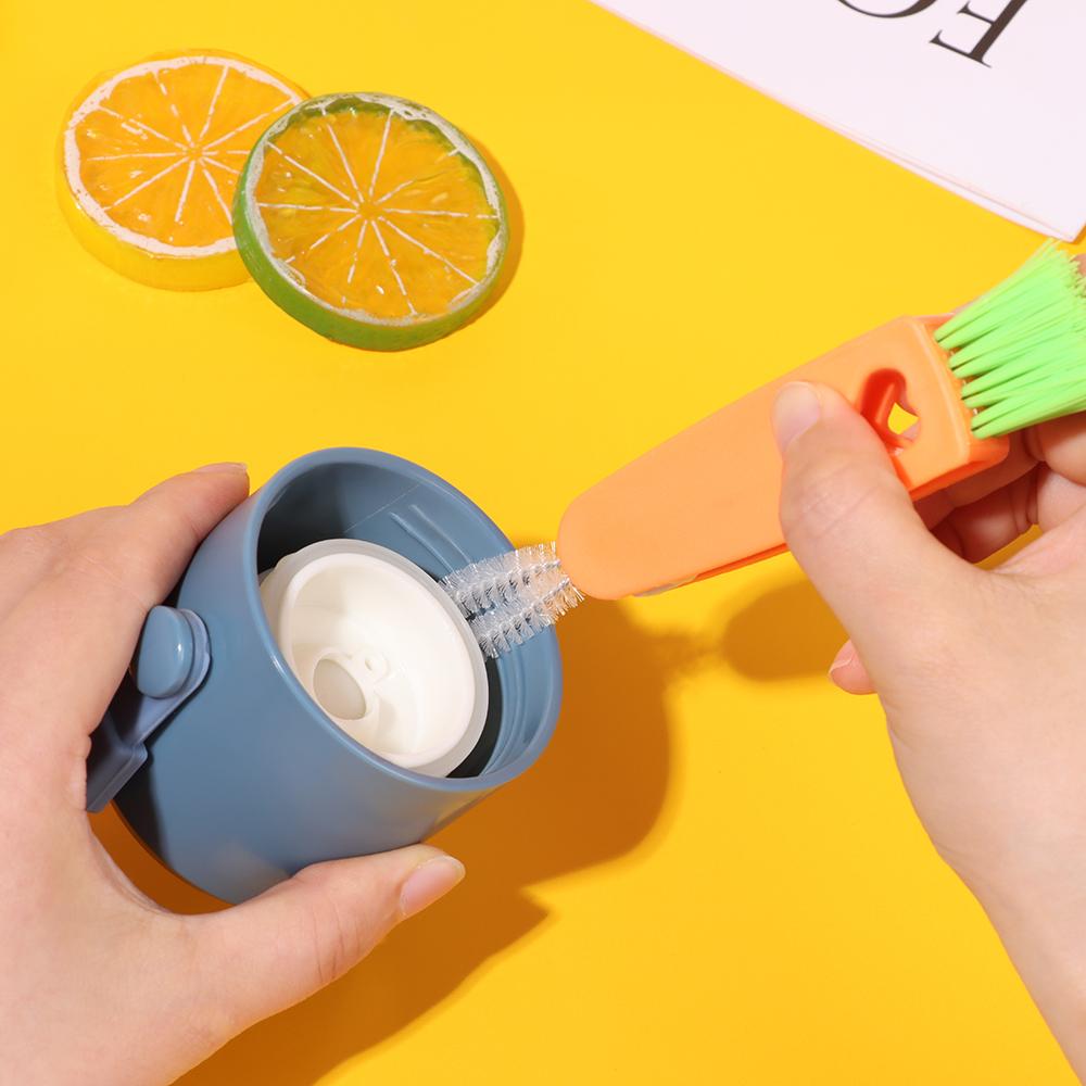 Dust Removal Lunch Box Groove Gap Rubber Ring Lid Cleaning Brush Cup Cover Milk Bottle Cleaner
